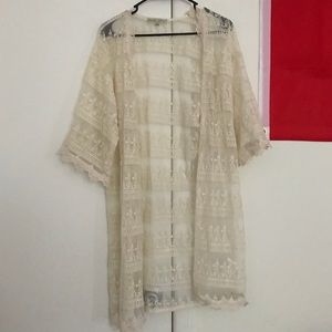 Lace cardigan